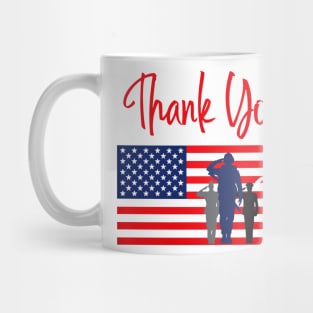 Thank You America Mug